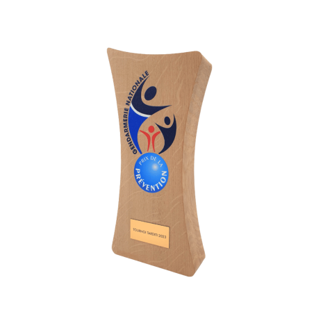 Trophée En Bois : Cressia