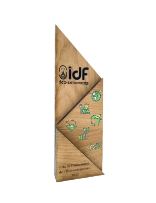 Trophée En Bois : Nans