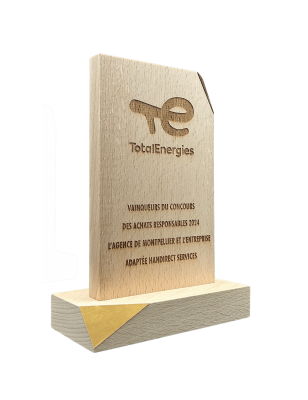 Trophée en Bois : Salins