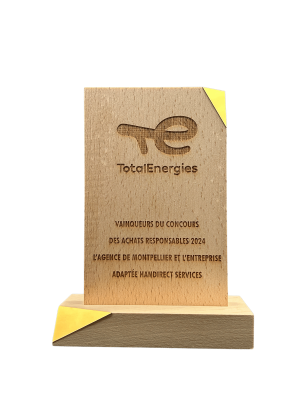 Trophée en Bois : Salins