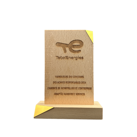 Trophée en Bois : Salins
