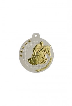 Médaille Ø 50 mm Équitation - NQ05
