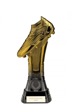 Trophée Gold Football Strike 22cm