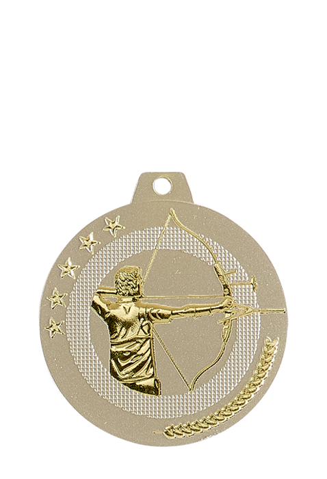 Médaille Ø 50 mm Tir à l'arc - NQ14